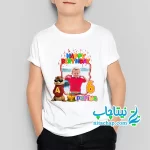 خرید لباس تم تولد الوین با عکس بچه کد1