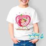 سفارش چاپ و خرید لباس تم دختر توت فرنگی کد4